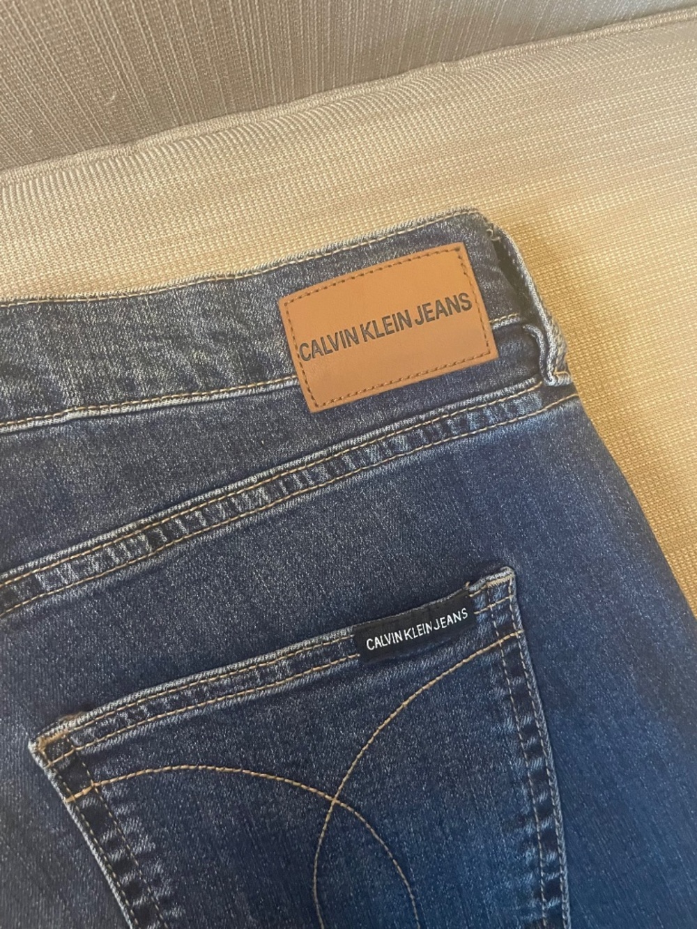 Calvin Klein Jeans Ladies' High Rise skinny jeans SZ 16 - Picture 5 of 8